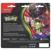 PK10375-I - POKEMON M3 3 PACK BLISTER DELL'ESPANSIONE MEGAEVOLUZIONE EQUILIBRIO PERFETTO (IT) - Immagine 2