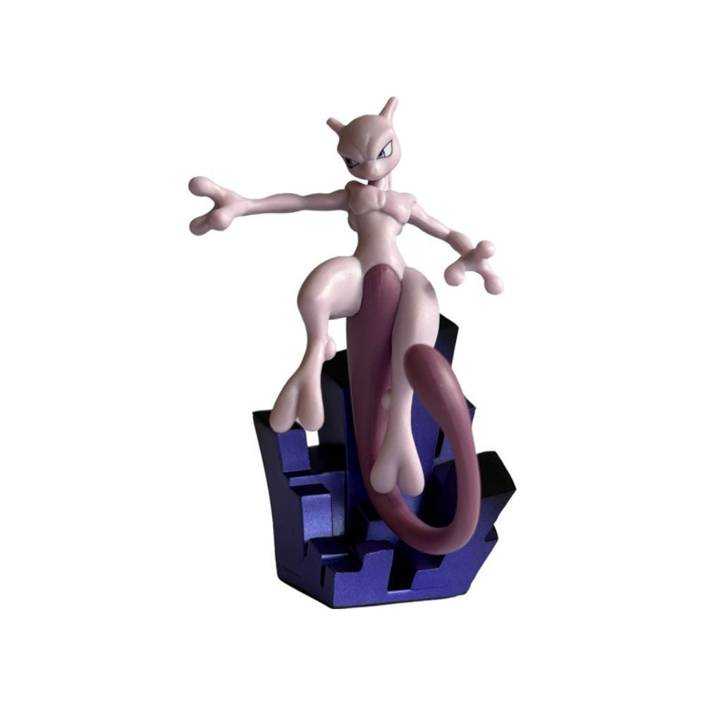 PK10452-I - POKEMON - POKEMON 30 ANNIVERSARIO - COLLEZIONE CON STATUINA MEW & MEWTWO - Immagine 5