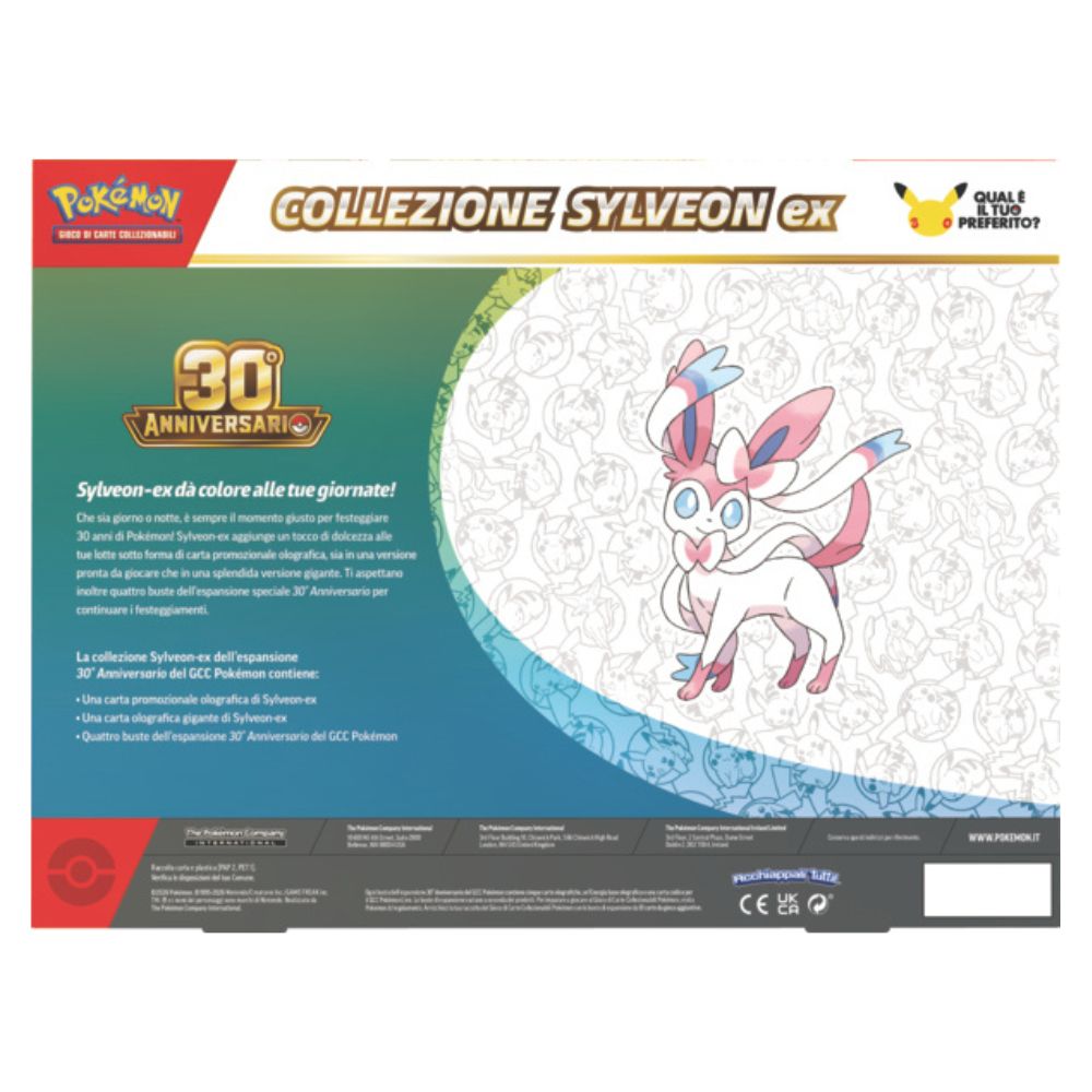 PK10463-I - POKEMON - POKEMON 30 ANNIVERSARIO - COLLEZIONE GRENINJA-EX/SYLVEON-EX - Immagine 5