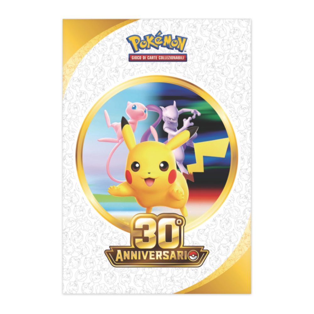 PK10467-I - POKEMON - POKEMON 30 ANNIVERSARIO - COLLEZIONE CON POSTER - Immagine 2