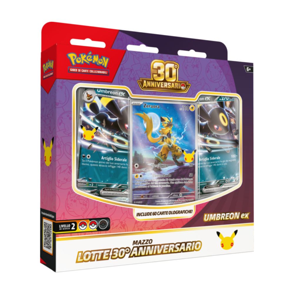 PK10468-I - POKEMON - POKEMON 30 ANNIVERSARIO - MAZZO LOTTE UMBREON-EX/ESPEON-EX - Immagine 2