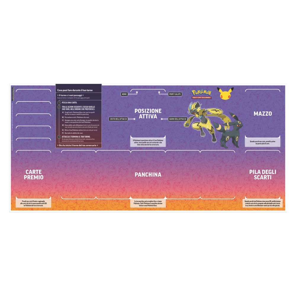 PK10468-I - POKEMON - POKEMON 30 ANNIVERSARIO - MAZZO LOTTE UMBREON-EX/ESPEON-EX - Immagine 6