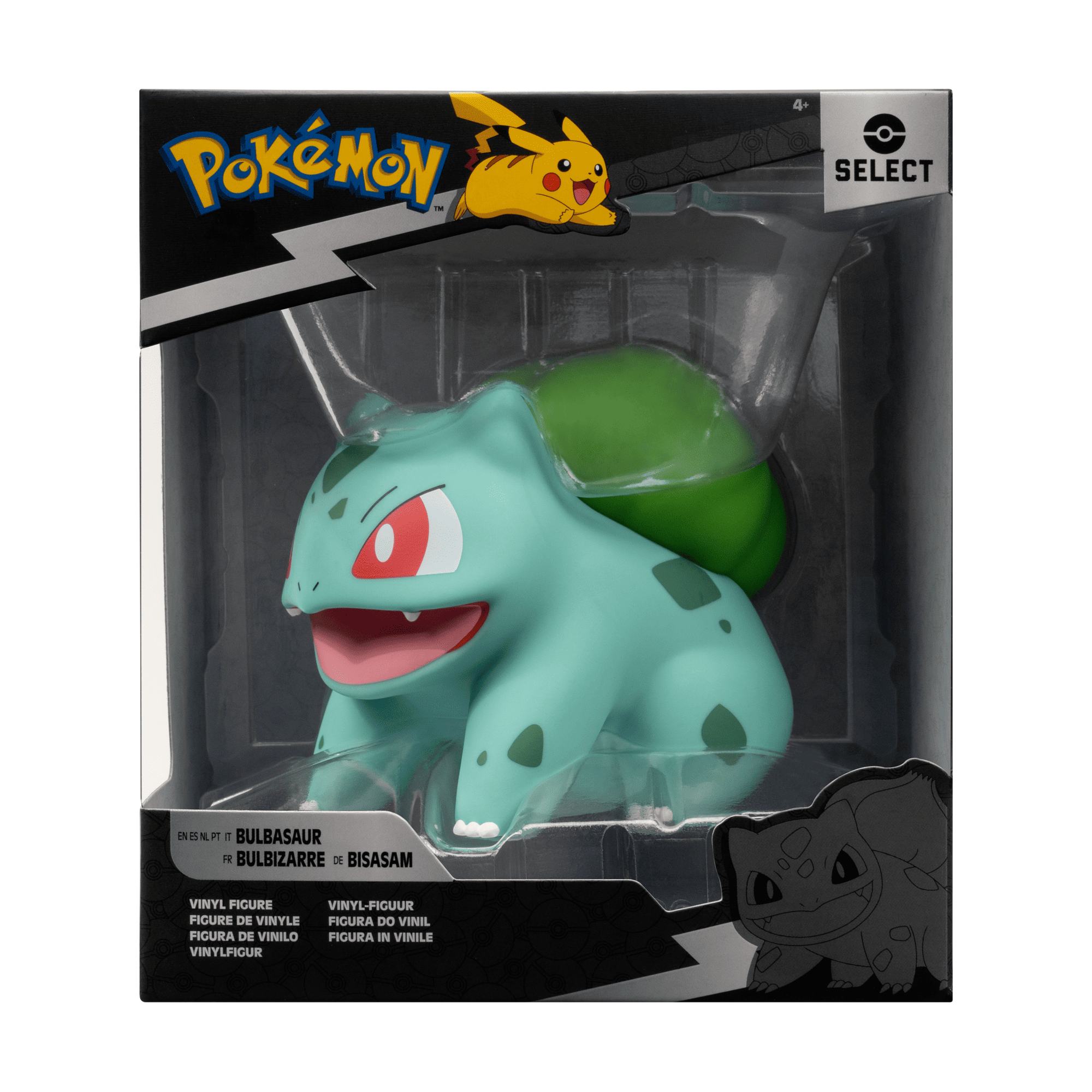 POKEMON SELECT - PK082500 - VINILE - BULBASAUR 12CM - Immagine 2