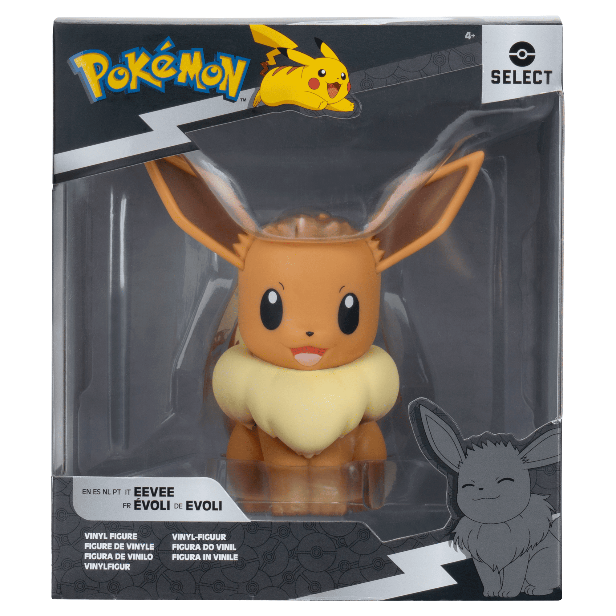 POKEMON SELECT - PK082300 - VINILE - EEVEE 12CM - Immagine 2