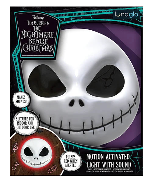PP16603NBC - NIGHTMARE BEFORE CHRISTMAS - JACK SKELLINGTON MASK LIGHT MOTION SENSOR (JH) - Immagine 2