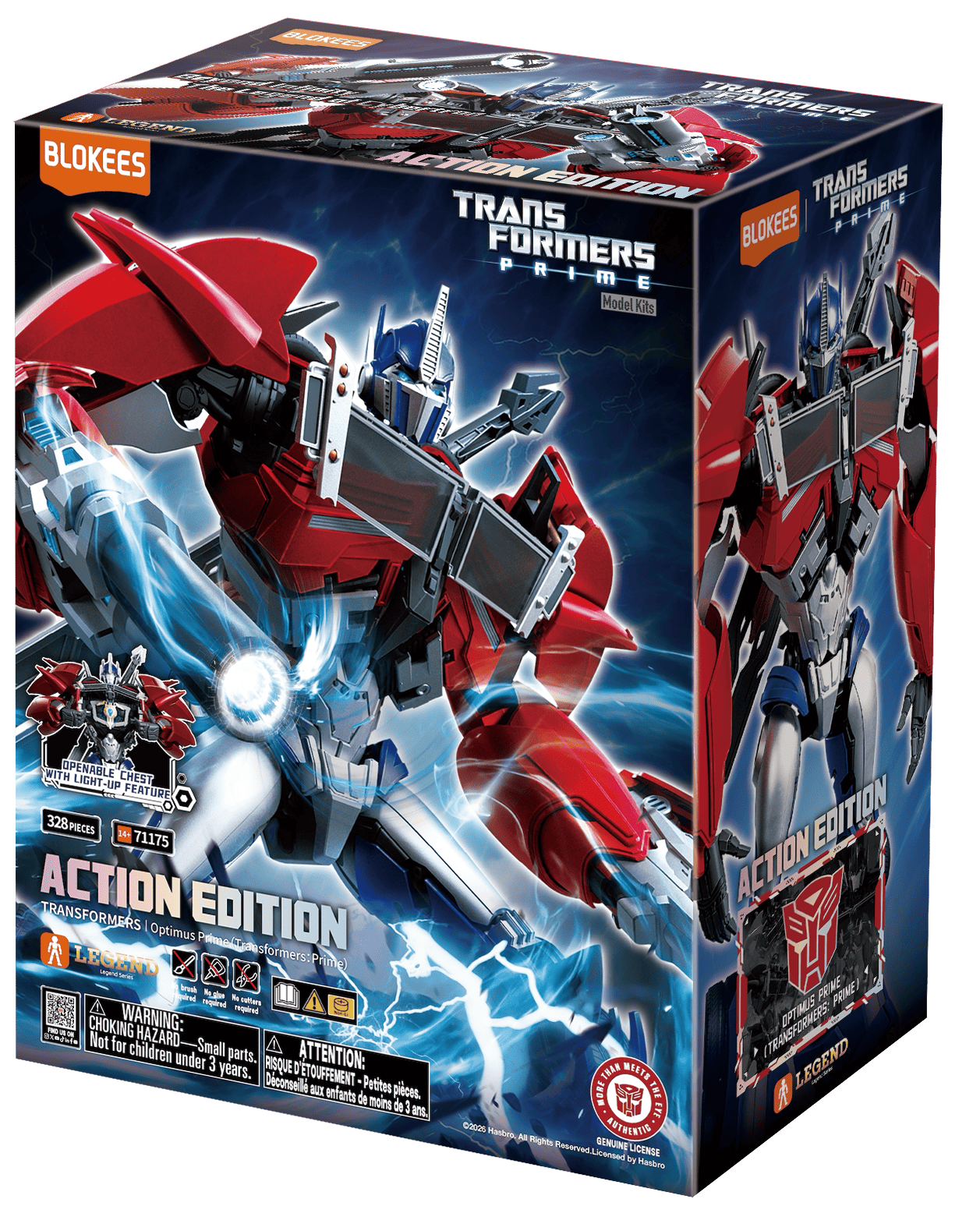 TRANSFORMERS - ACTION EDITION - OPTIMUS PRIME (TRANSFORMERS PRIME) - MODEL KIT - Immagine 2