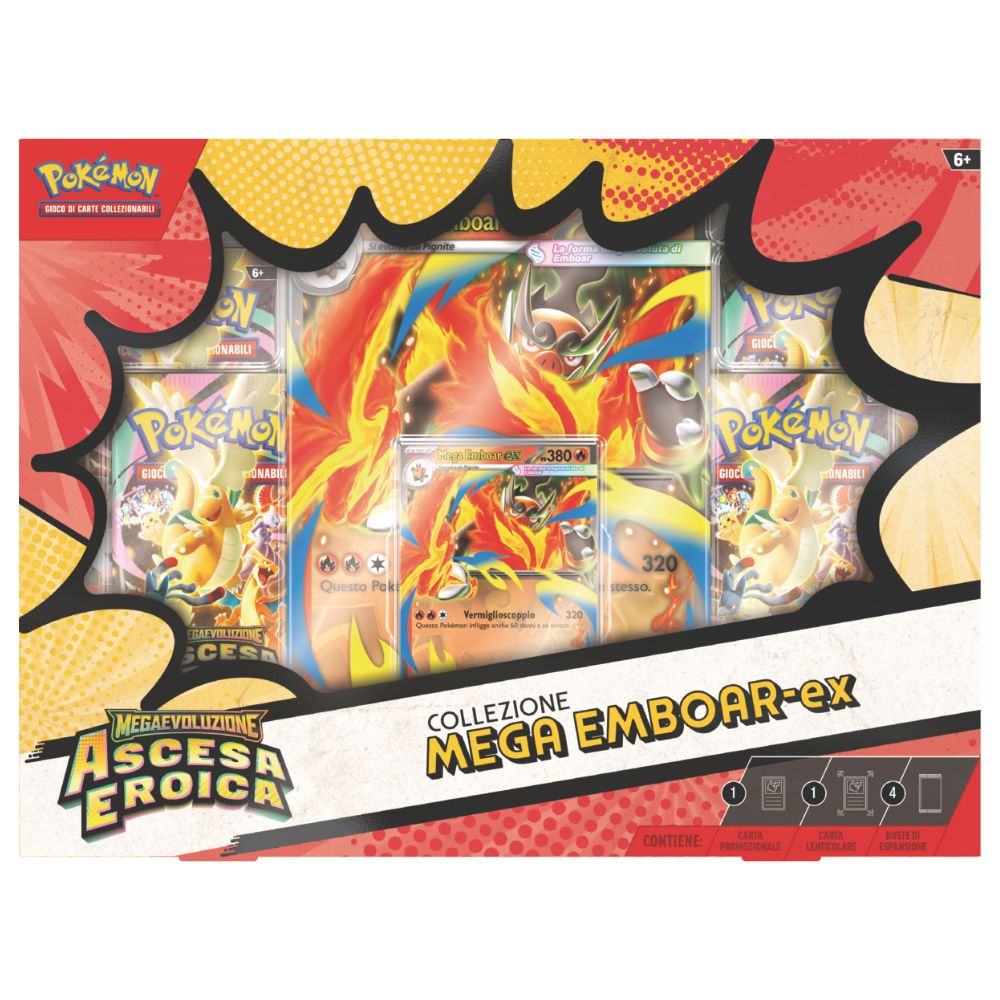 PK10313-I - POKEMON M2.5 COL.MEGA EMBOAR-EX, MEGA FERALIGATOR-EX E MEGA MEGA-EX (IT) - Immagine 4