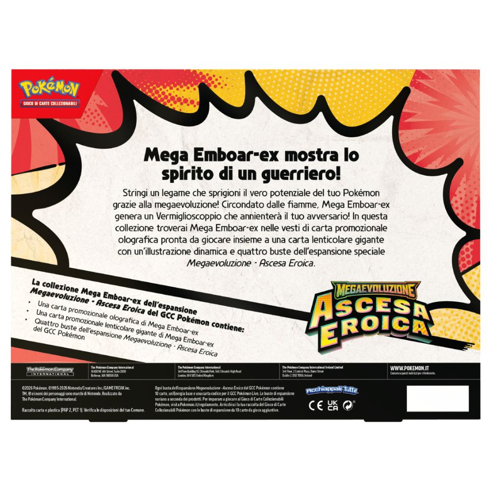 PK10313-I - POKEMON M2.5 COL.MEGA EMBOAR-EX, MEGA FERALIGATOR-EX E MEGA MEGA-EX (IT) - Immagine 7