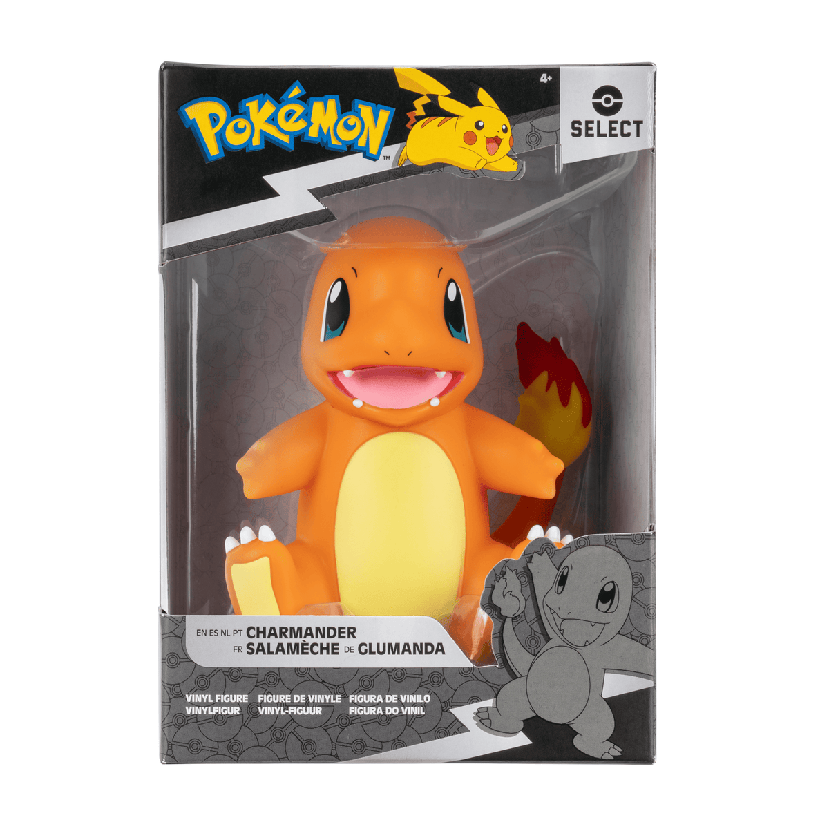 POKEMON SELECT - PK082800 - VINILE - CHARMANDER 12CM - Immagine 2