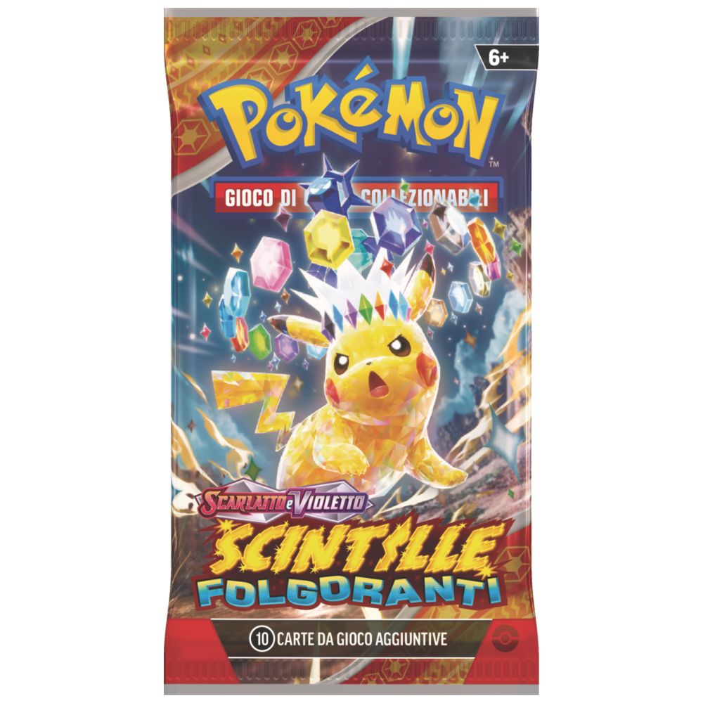 PK60565-I - POKEMON - BOX 36 BUSTE - SCARLATTO E VIOLETTO - SV08 - SCINTILLE FOLGORANTI - Immagine 3