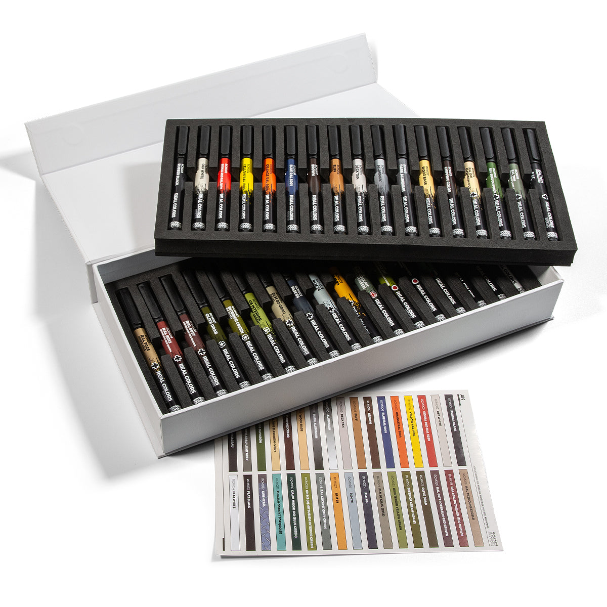 RCM150 - REAL COLORS MARKERS - SPECIAL BOX - SET DA 34 COLORI - Immagine 2