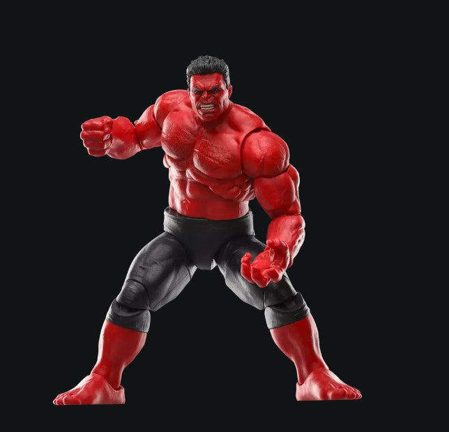 MARVEL LEGENDS - BRAVE NEW WORLD - RED HULK - ACTION FIGURE 15CM - Immagine 2