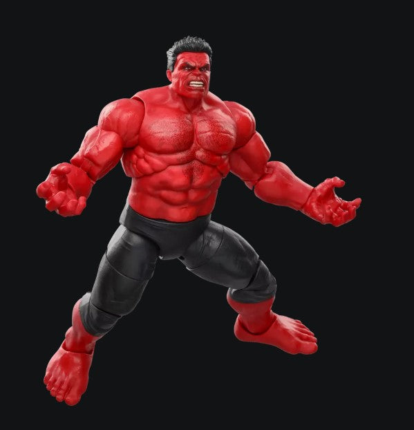 MARVEL LEGENDS - BRAVE NEW WORLD - RED HULK - ACTION FIGURE 15CM - Immagine 3