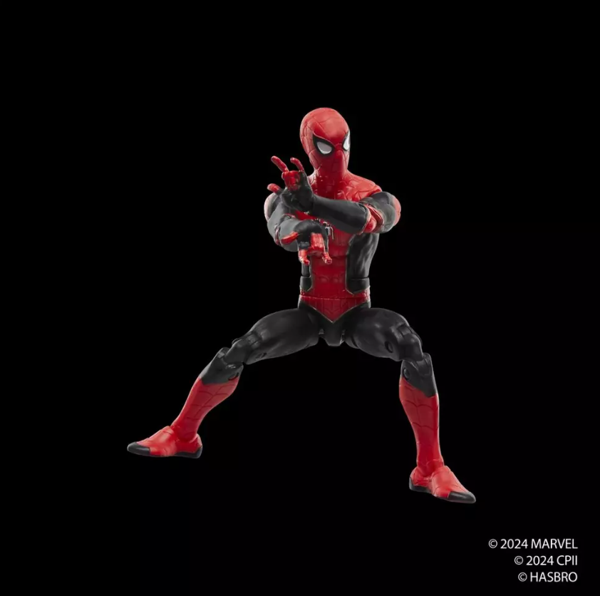 MARVEL LEGENDS - FAR FROM HOME - SPIDERMAN (UPGRADED SUIT) - ACTION FIGURE 15CM - Immagine 2