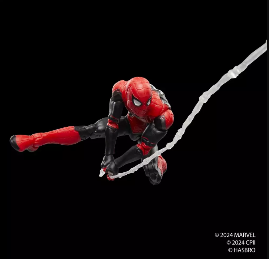 MARVEL LEGENDS - FAR FROM HOME - SPIDERMAN (UPGRADED SUIT) - ACTION FIGURE 15CM - Immagine 3