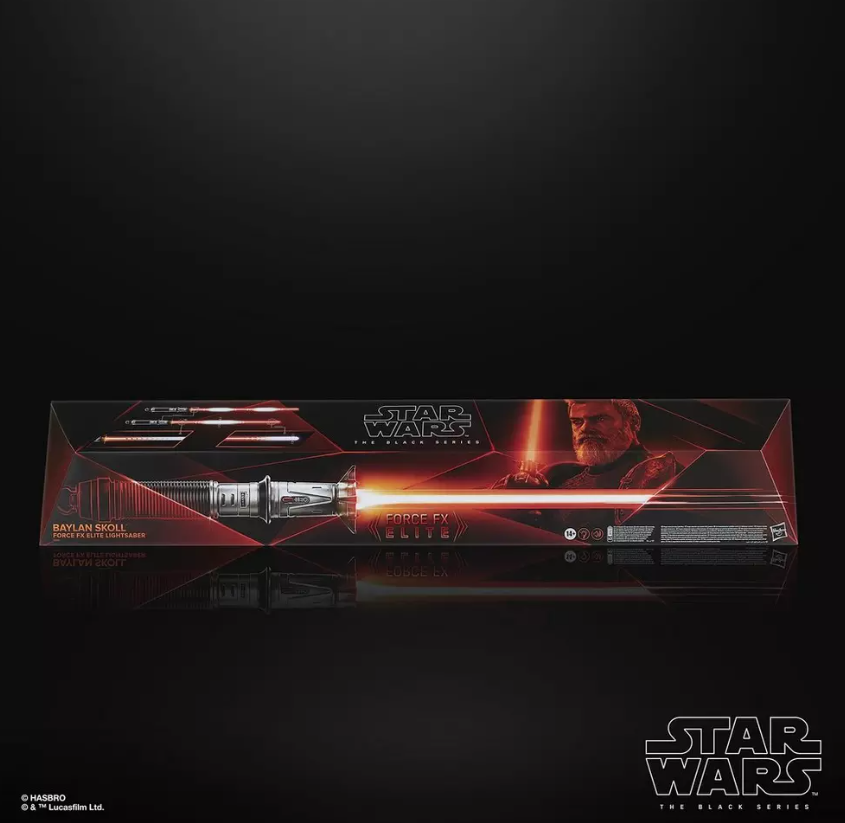 STAR WARS - BLACK SERIES - FORCE FX ELITE LIGHTSABER BAYLAN SKOLL REPLICA 1/1 - Immagine 4