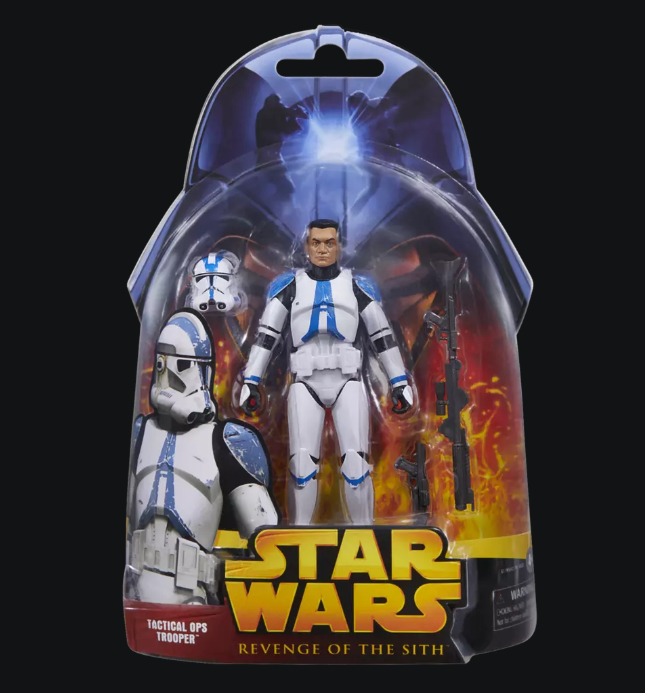 STAR WARS - REVENGE OF THE SITH - BLACK SERIES - TACTICAL OPS TROOPER - ACTION FIGURE 15CM - Immagine 2