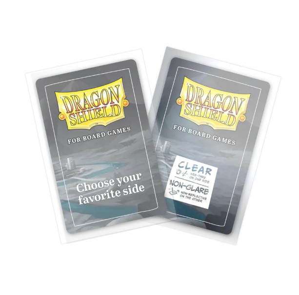 AT-60201 - 100 BUSTINE PER GIOCHI DA TAVOLO - DS BGS MINI AMERICAN - 41X63 - Immagine 2