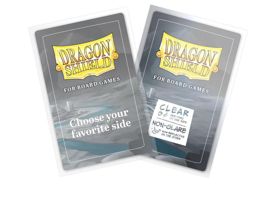 AT-60204 - 100 BUSTINE PER GIOCHI DA TAVOLO - DS BGS STANDARD EUROPEAN - 52X92 - Immagine 2