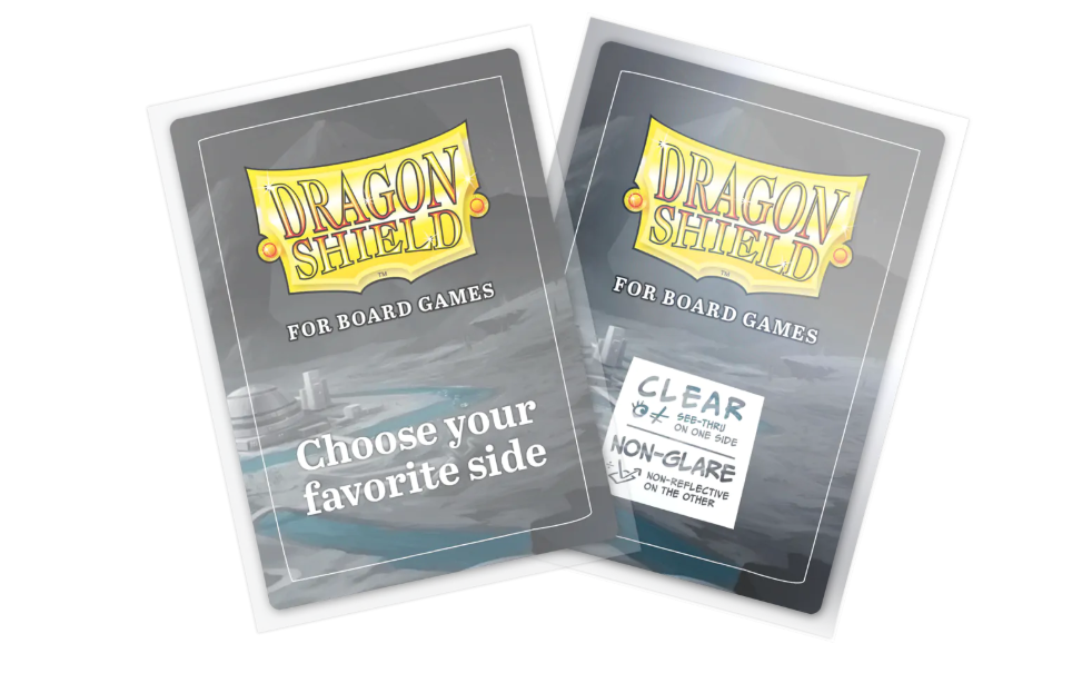 AT-60205 - 100 BUSTINE PER GIOCHI DA TAVOLO - DS BGS STANDARD COMMON - 63X88 - Immagine 2