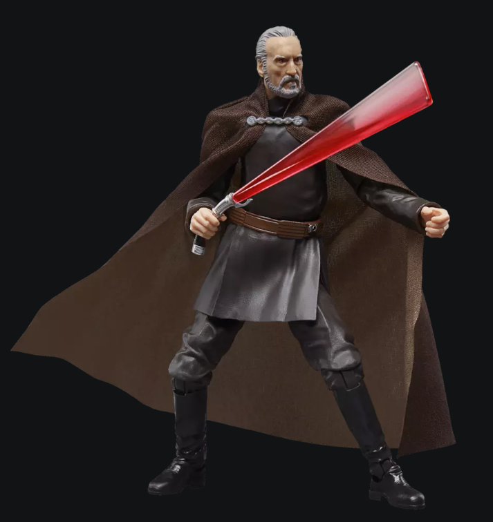 STAR WARS - REVENGE OF THE SITH - BLACK SERIES - CONTE DOOKU - ACTION FIGURE 15CM - Immagine 2