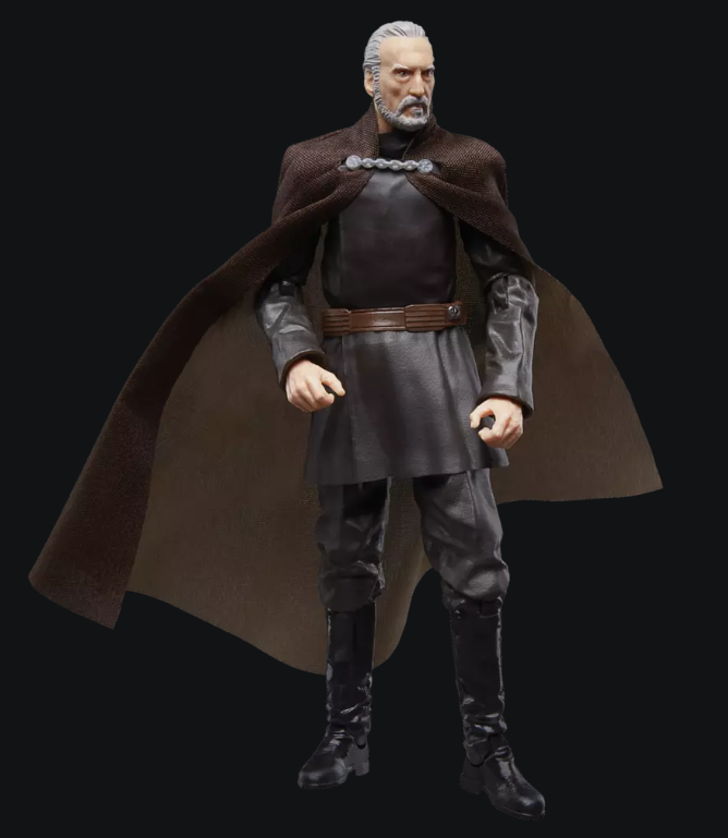 STAR WARS - REVENGE OF THE SITH - BLACK SERIES - CONTE DOOKU - ACTION FIGURE 15CM - Immagine 3
