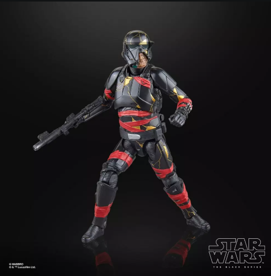 STAR WARS - AHSOKA - BLACK SERIES - NIGHT TROOPER - ACTION FIGURE 15CM - Immagine 2