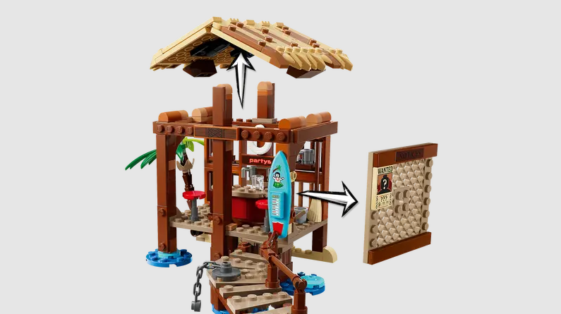 75636 - ONE PIECE - LA CAPANNA DEL VILLAGGIO FOOSHA - Immagine 3