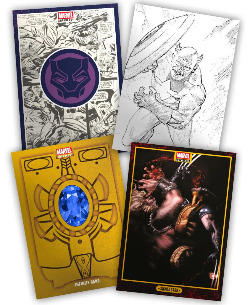 MARVEL ANTHOLOGY TRADING CARD TREASURE BOX - Immagine 4