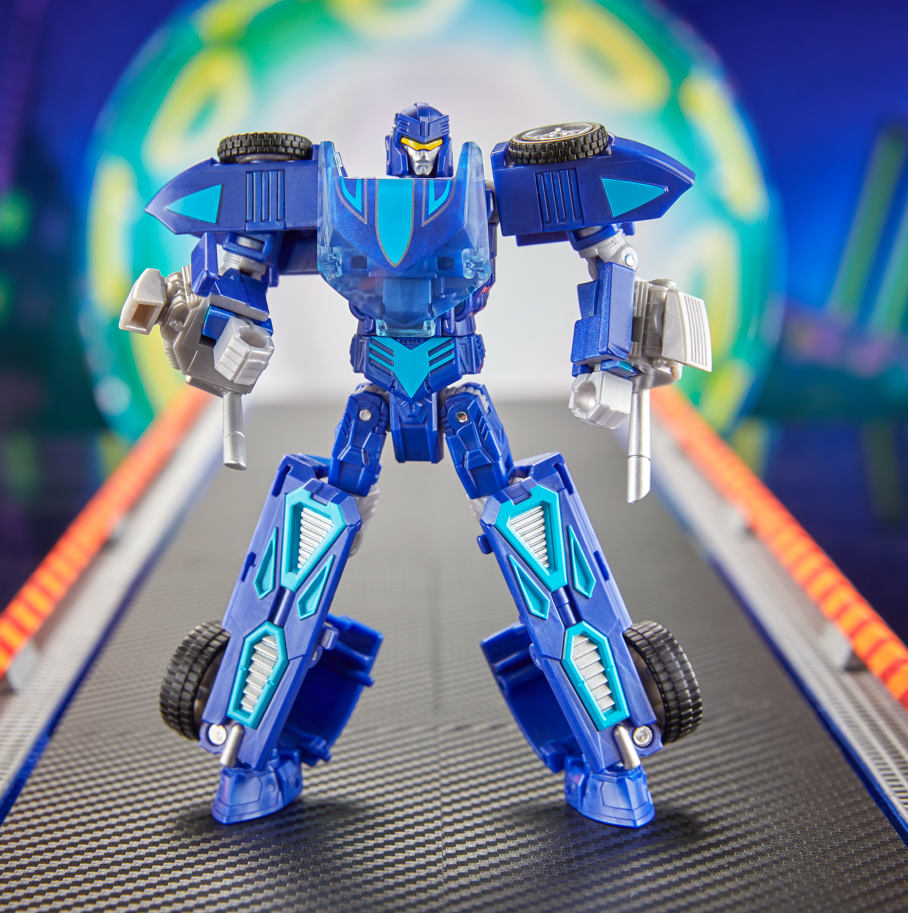 TRANSFORMERS X HOT WHEELS - TWIN MILL - ACTION FIGURE 15CM - Immagine 2