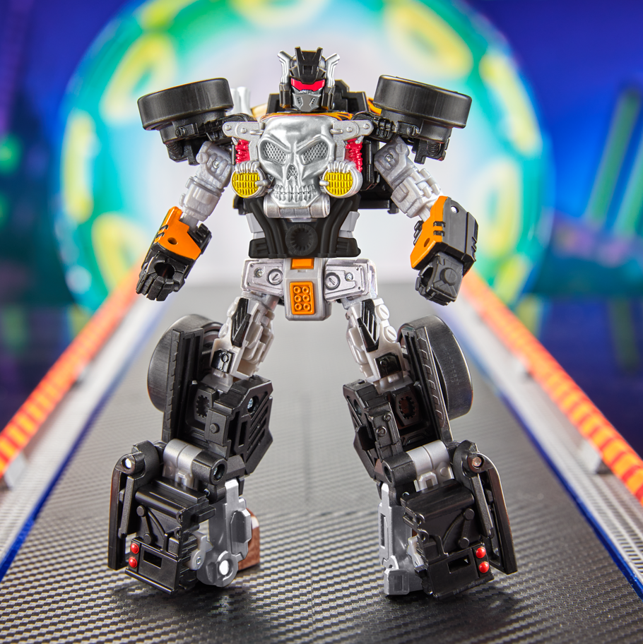 TRANSFORMERS X HOT WHEELS - BONE SHARKER - ACTION FIGURE 15CM - Immagine 2