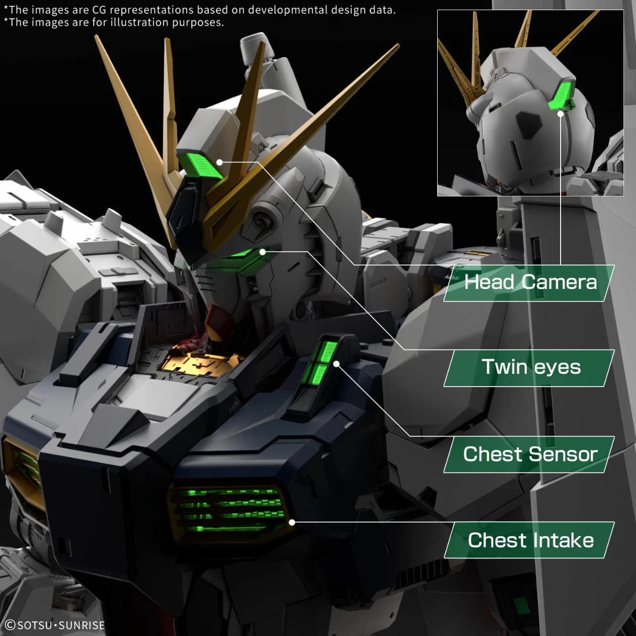 MK69361 - PERFECT GRADE - UNLEASHED - LED UNIT FOR V GUNDAM - MODEL KIT 1/60 - Immagine 2
