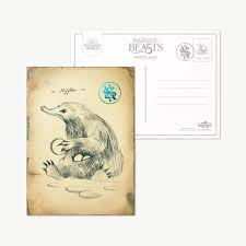 WWMPC01 - SERIES 01: NEWT SCAMANDER'S FIELD JOURNAL - POSTCARD - Immagine 2