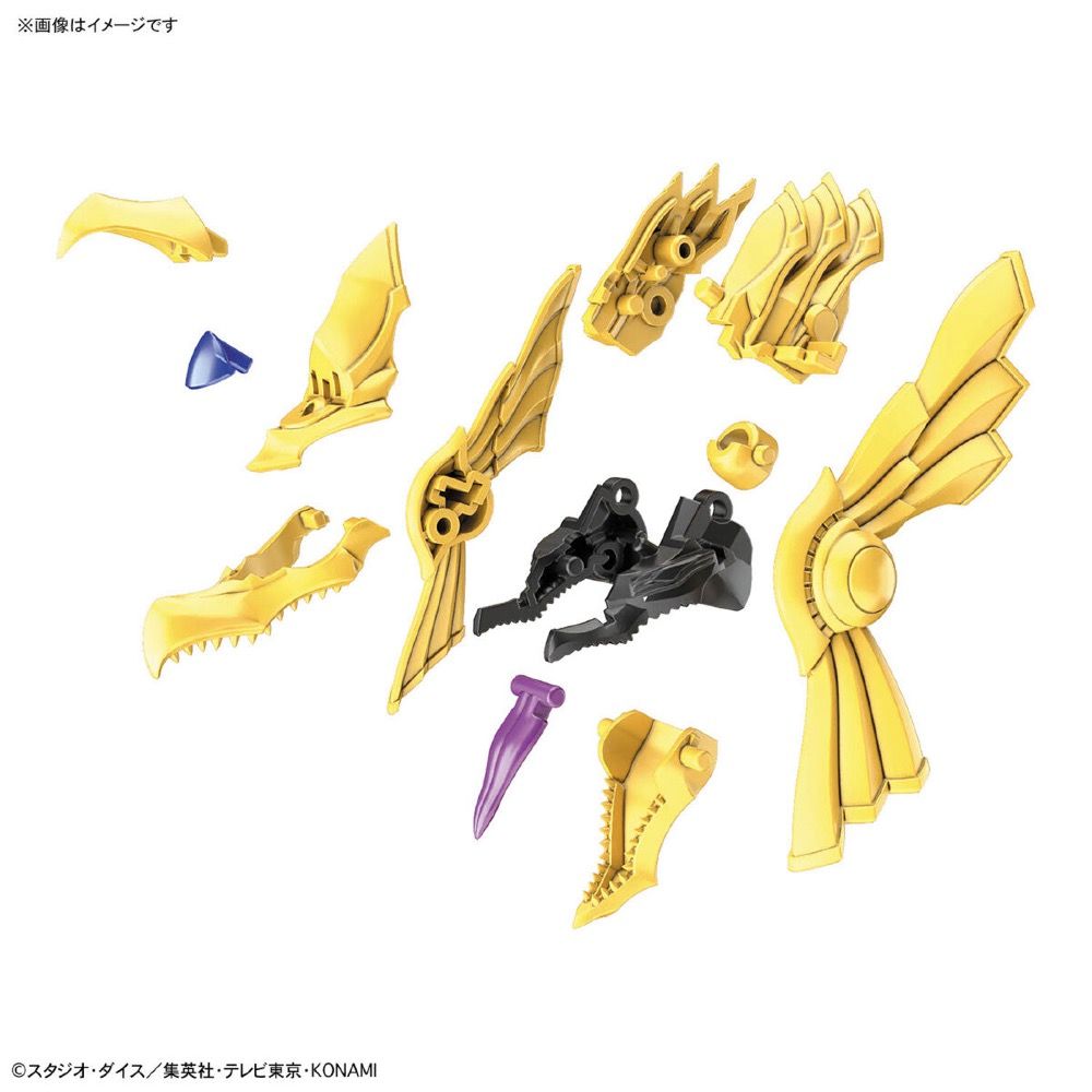 MK67420 - YU-GI-OH! - FIGURE-RISE STANDARD AMPLIFIED -EGYPTIAN GOD- THE WINGED DRAGON OF RA - MODEL KIT - Immagine 6