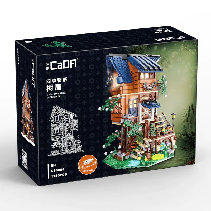 DBLC66004W - CADA - FOUR SEASON STORY TREE HOUSE - 1155PZ - Immagine 2