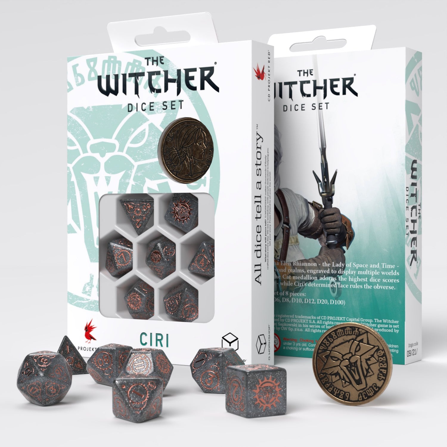 SWCI04 - THE WITCHER DICE SET: CIRI - ELDER BLOOD - Immagine 2