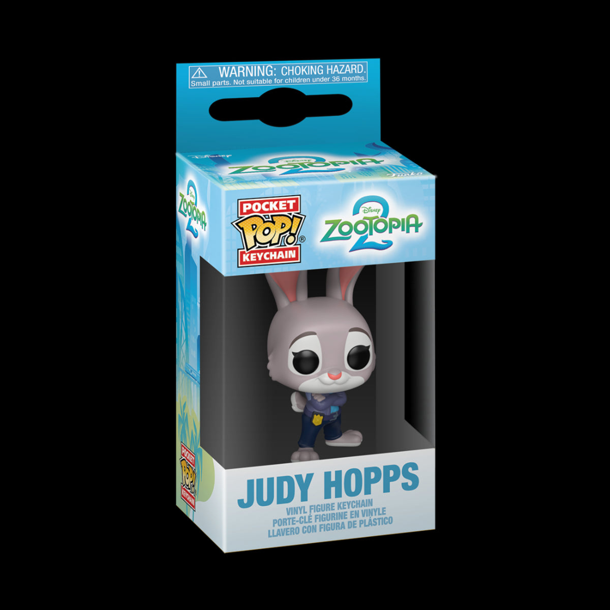 ZOOTOPIA 2 - KEYCHAIN - JUDY HOPPS 4CM