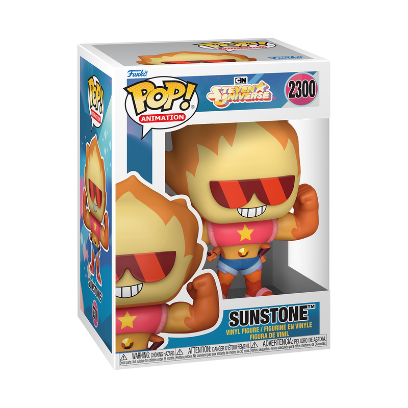 STEVEN UNIVERSE S3 - POP FUNKO VINYL FIGURE 2300 SUNSTONE 9CM