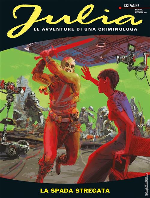 JULIA 240 FUMETTERIA - LA SPADA STREGATA