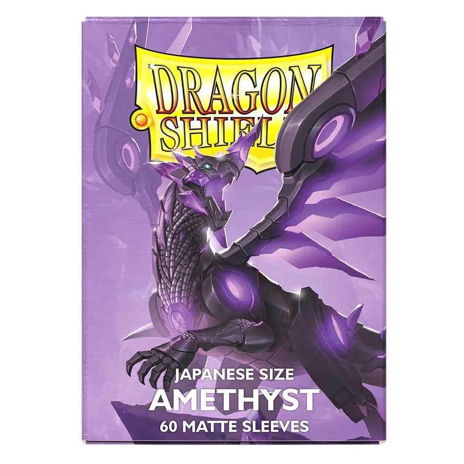 AT-11160 - 60 JAPANESE SIZE MATTE SLEEVES - AMETHYST