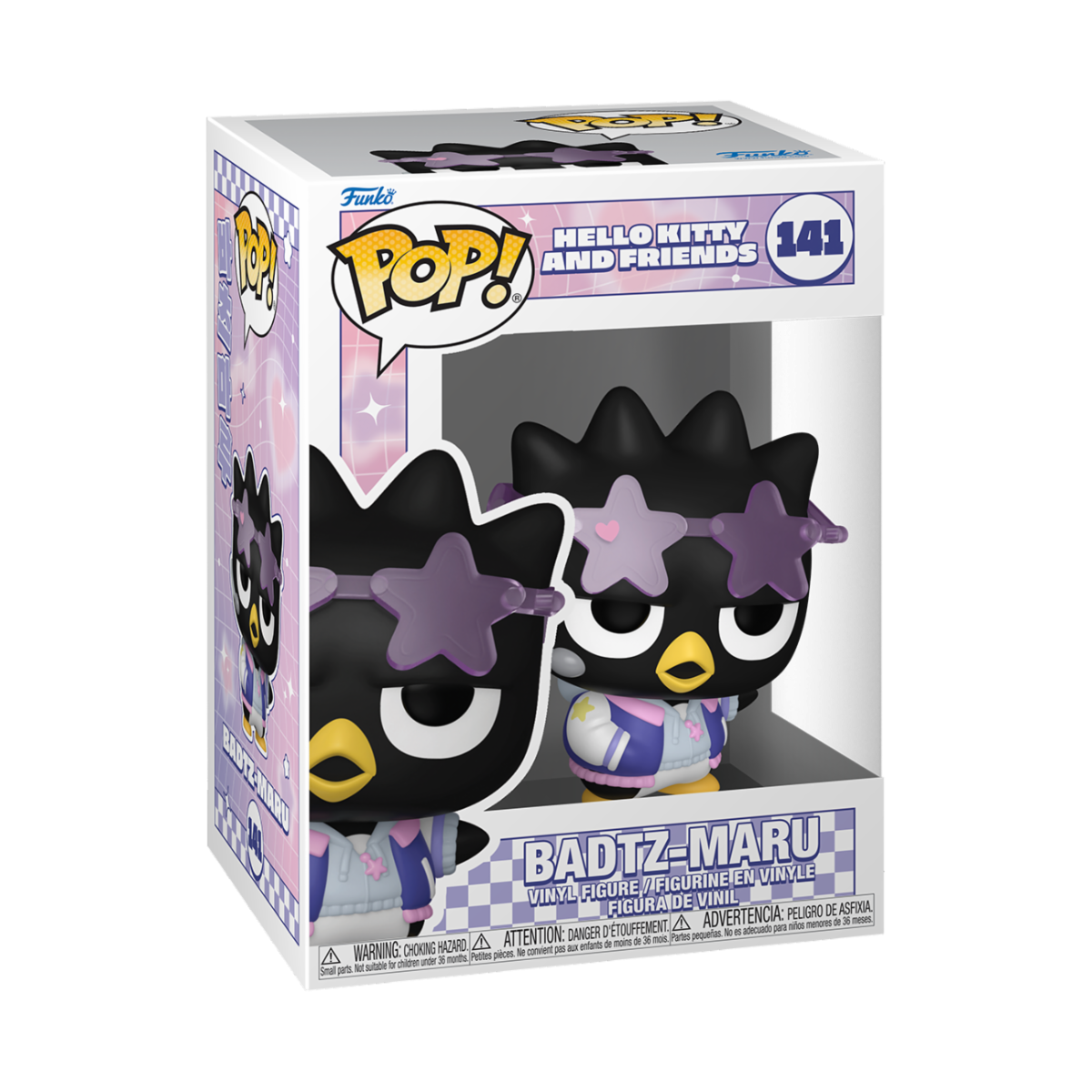 HELLO KITTY S8 - POP FUNKO VINYL FIGURE 141 BADTZ-MARU (K-POP) 9CM