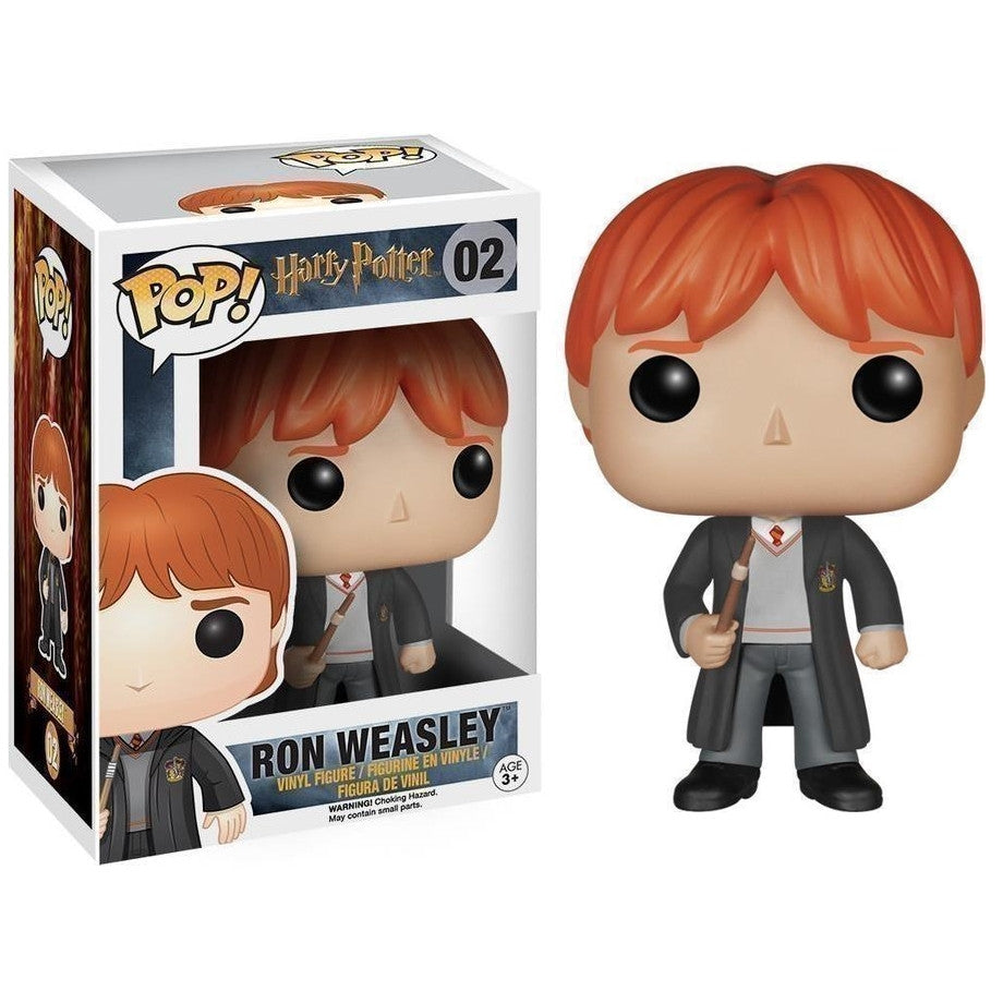 HARRY POTTER - POP FUNKO VINYL FIGURE 02 RON WEASLEY 10CM