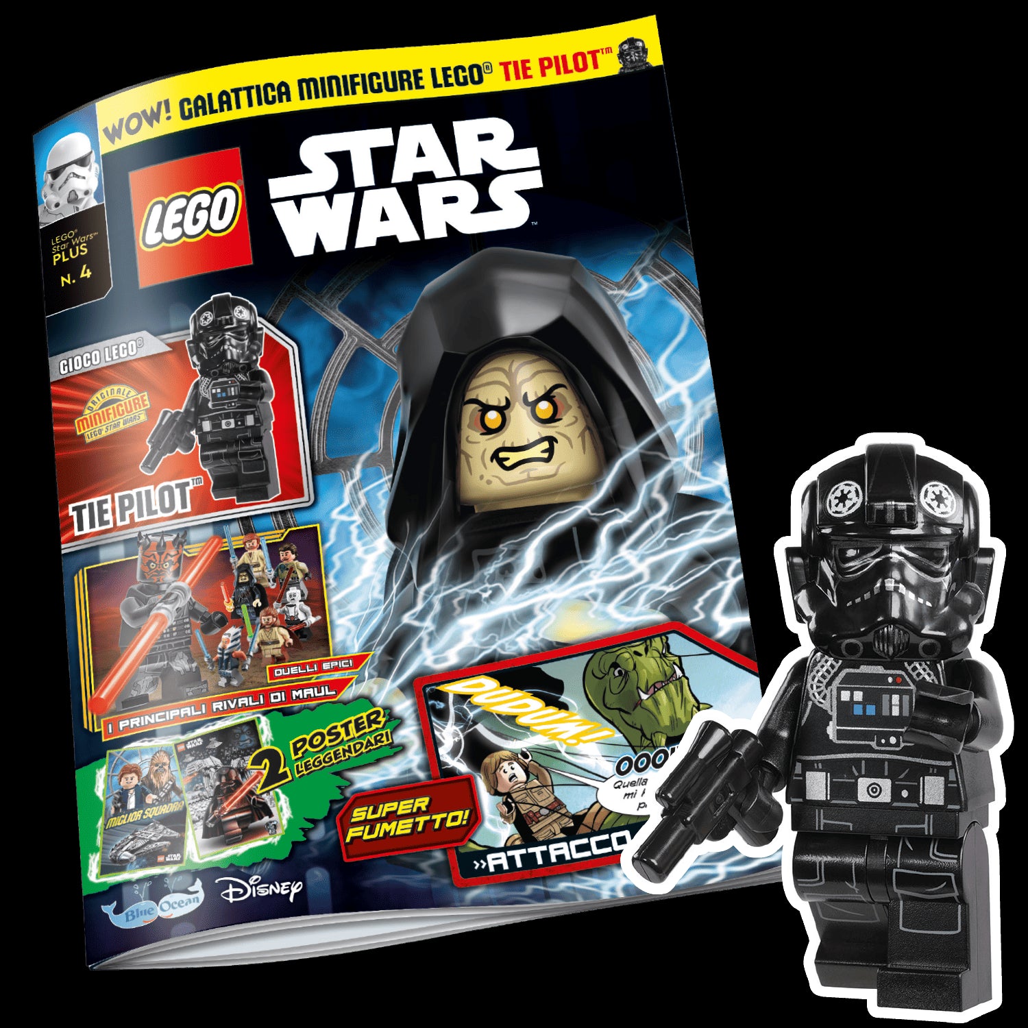 LEGO STAR WARS PLUS N.4 - TIE PILOT