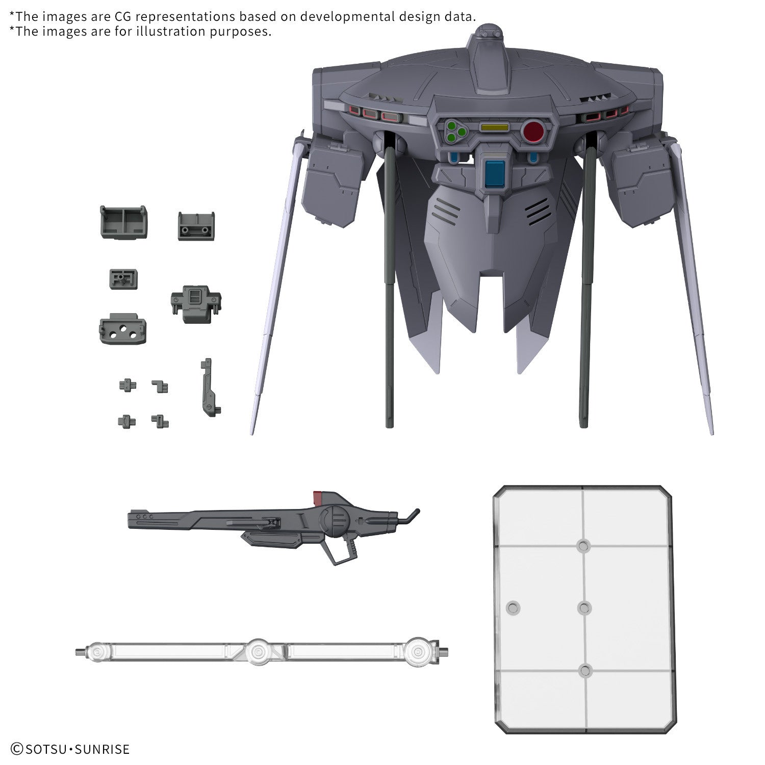MK68343 - OPTION PARTS SET GUNPLA 15 (CAVALIER AIFRID)
