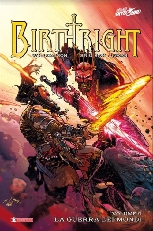 BIRTHRIGHT 9 CARTONATO - LA GUERRA DEI MONDI