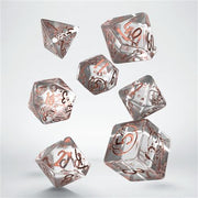 SDOG04 - SET 7 DADI - DOG DICE SET: BUBBLES