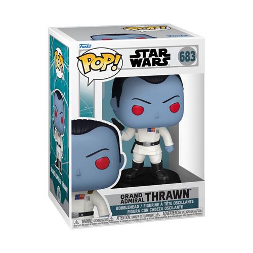 STAR WARS: ASHOKA - POP FUNKO VINYL FIGURE 683 ADMIRAL THRAWN 9CM