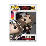 STRANGER THINGS 4 - POP FUNKO VINYL FIGURE 1462 HUNTER EDDIE W/ GUITAR 9CM