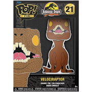 JURASSIC PARK - POP LARGE PIN ENAMEL - VELOCIRAPTOR W/CHASE - REGULAR