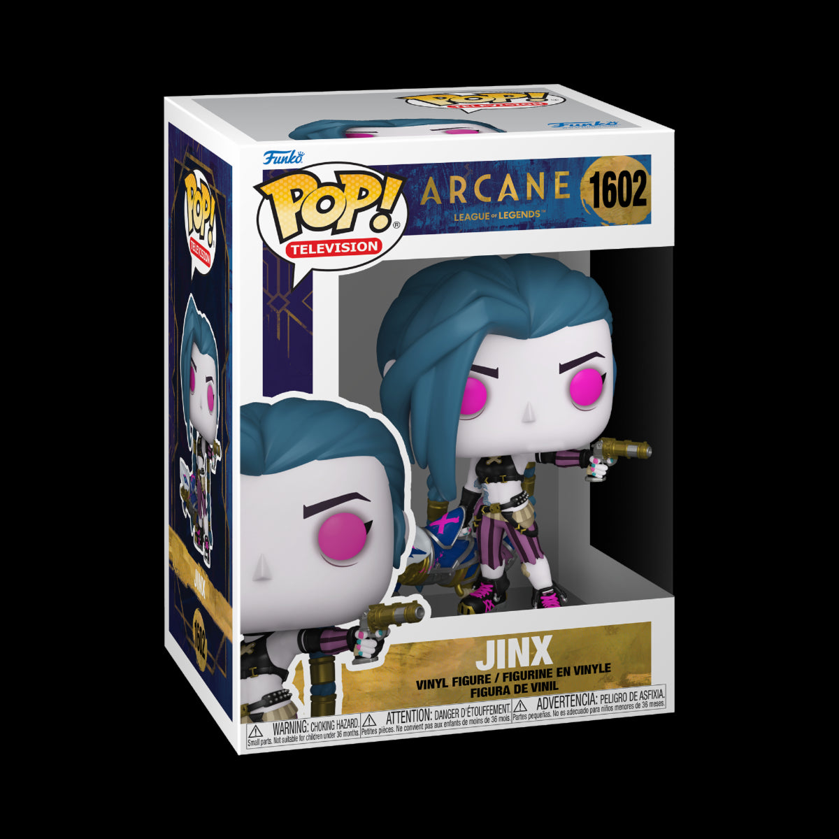 ARCANE: LEAGUE OF LEGENDS - POP FUNKO VINYL FIGURE 1602 JINX 9CM